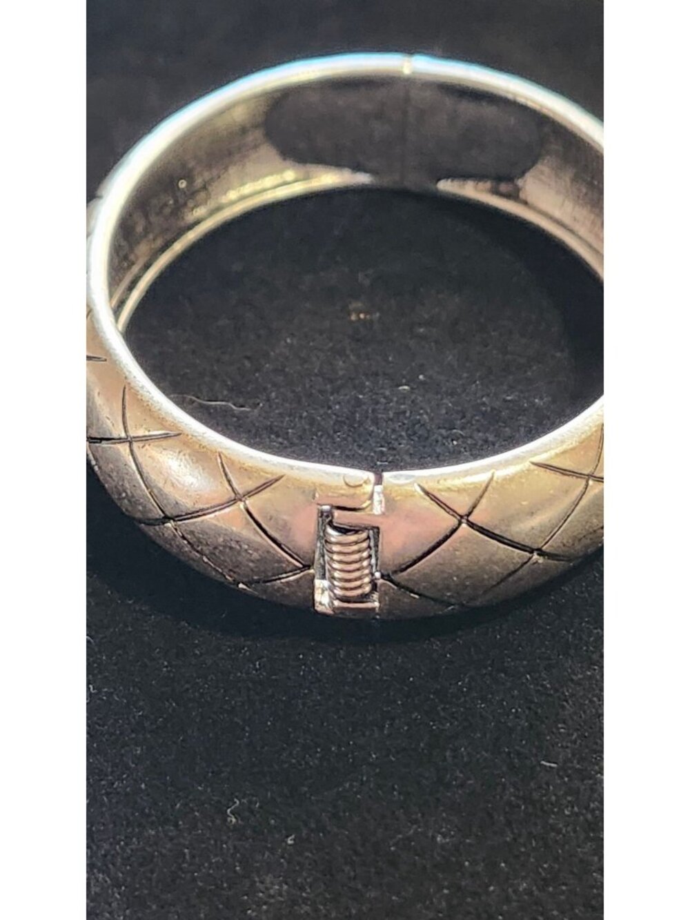 2 Silver Tone Bracelets PAJ Bangle, 5 Strand Chain Link Sparkling Casual Jewelry - Picture 15 of 15